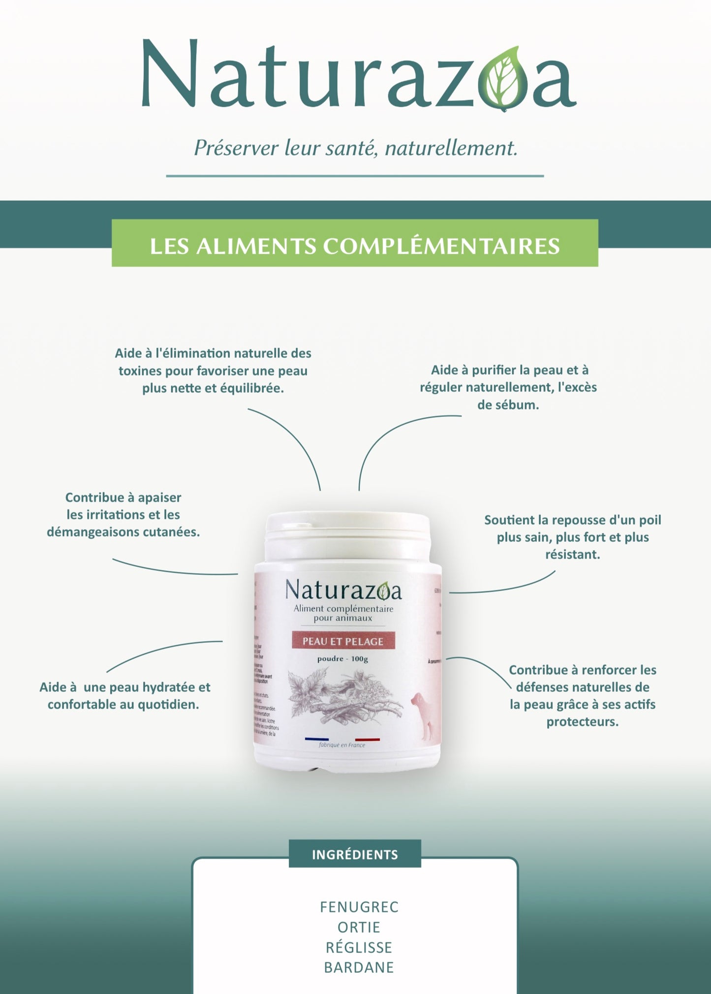 Complément Peau et Pelage