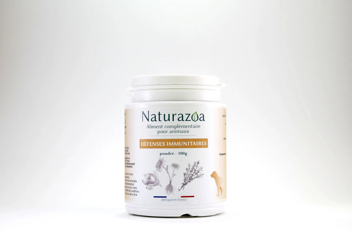 Complément immunitaire naturel chien chat — défenses et vitalité — Naturazoa