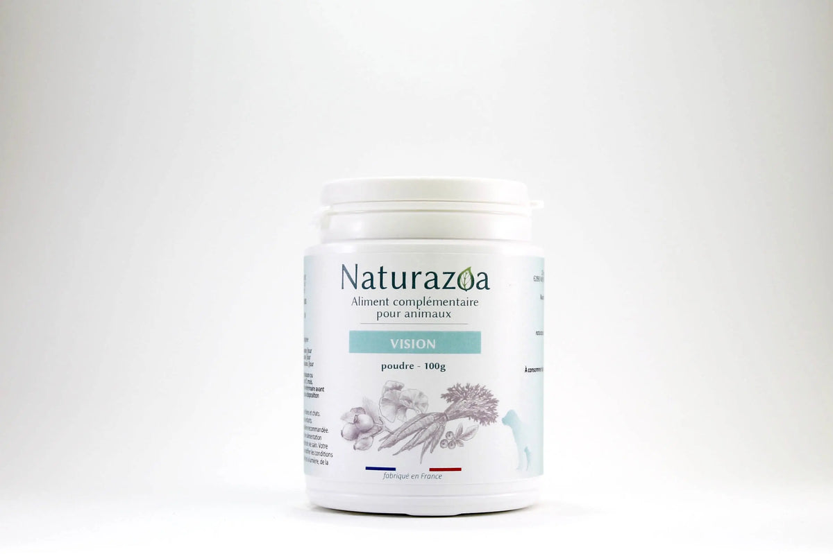 Complément vision naturel chien chat — santé oculaire — Naturazoa