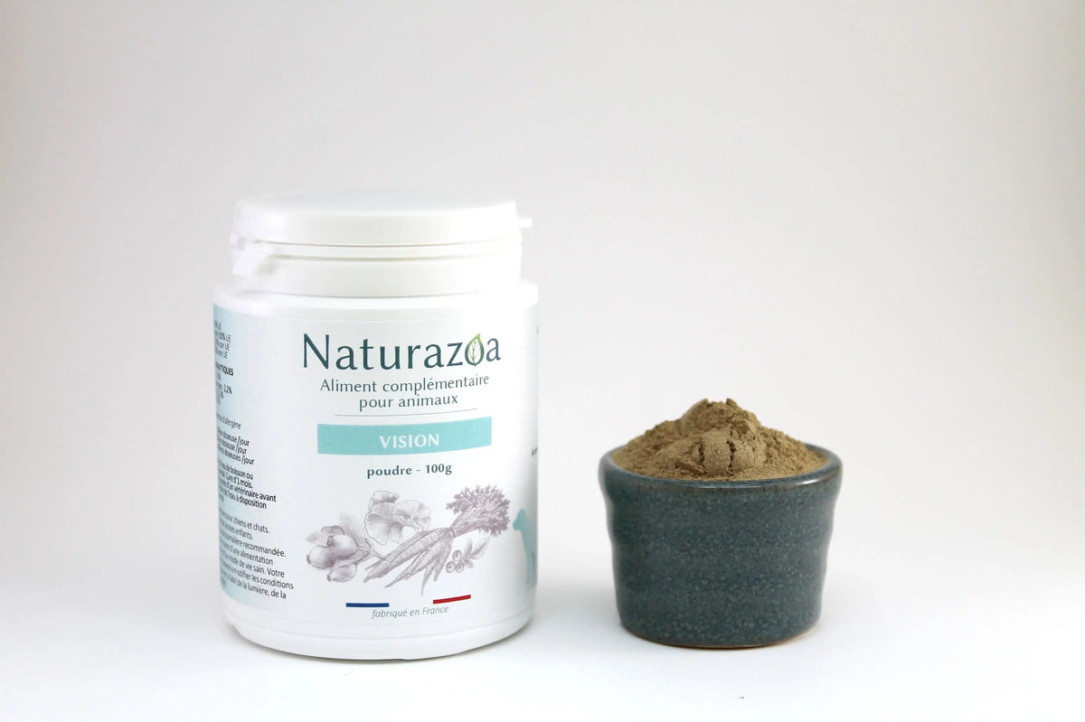 Complément vue naturel chien chat prévention cataracte — Naturazoa