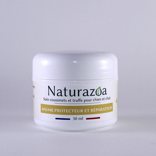 Pot de baume coussinets et truffe naturel pour chien et chat — Naturazoa